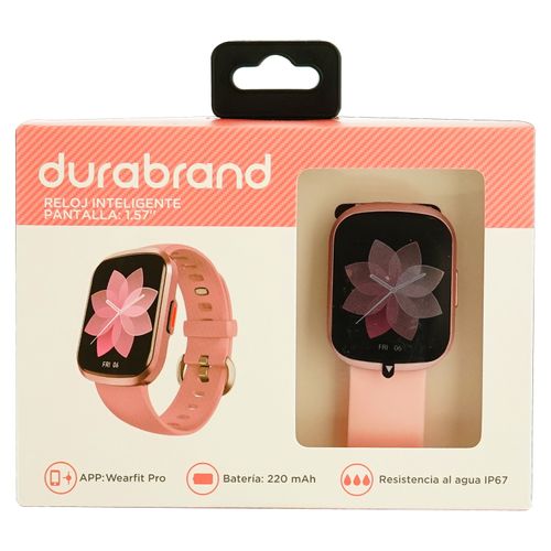 Reloj inteligente Durabrand pantalla 1.57 Modelo : INT-Y23