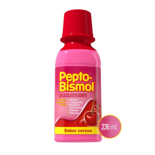 Suspensión Pepto-Bismol Sabor Cereza 236 ml
