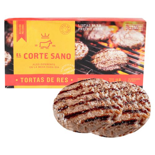 Torta De Res Corte Sano 10U