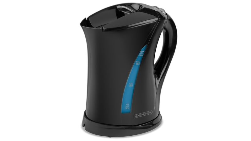 BLACK+DECKER Hervidor Agua Eléctrico Temperatura Regulable Mate Té