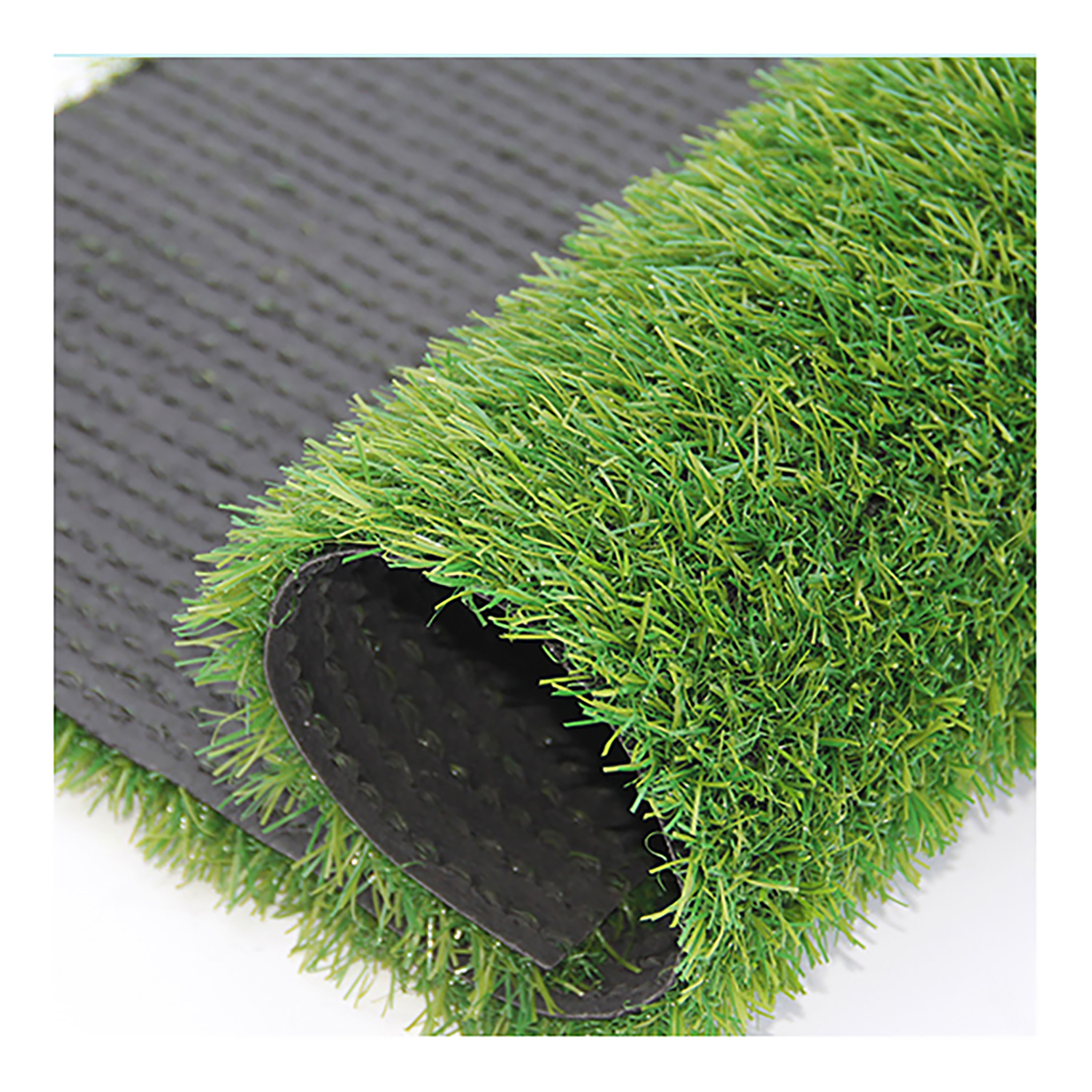 Césped artificial, alfombra de césped sintético de interior y exterior de  0.4 pulgadas, tapete de hierba falsa