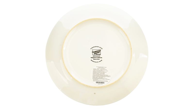 Comprar Platos Postre Gibson Home Color Blanco De 10.2 Pulgadas | Walmart  Guatemala - Walmart | Compra en línea