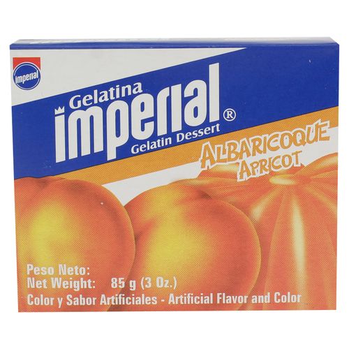 Gelatina Imperial Sabor Albaricoque - 85 g