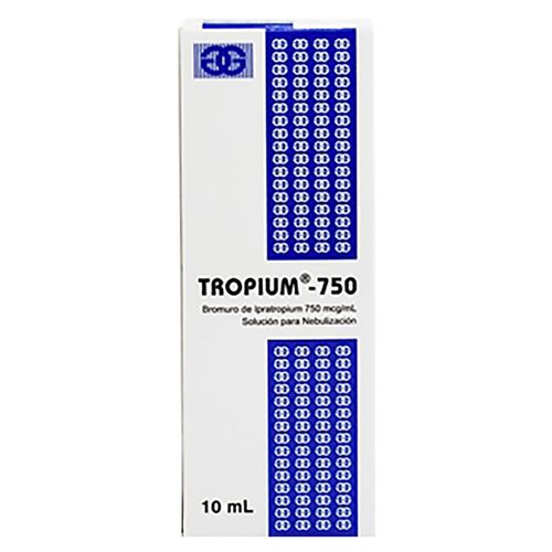 Tropium Generix 750Mcg 10ml Solucnebuli