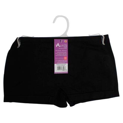 Boxer Cachetero Activa Negro T.G