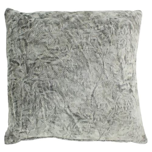 Cojín Home Trends Chenille Color Rosa o Gris 45X45cm