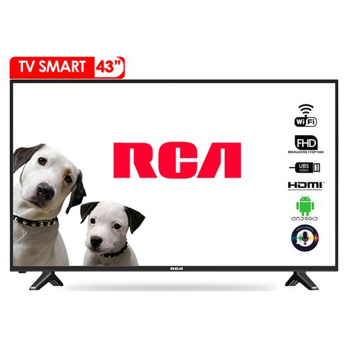 Pantalla Smart TV Marca RCA Led De 43 Pulgadas, Modelo: Rc43A23Snxsm