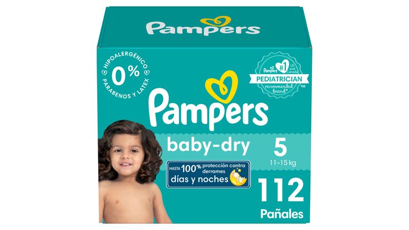 veinte productos quimicos Flor de la ciudad Comprar Pañales Marca Pampers Baby-Dry Talla 5, 11-15kg - 112Uds | Walmart  Guatemala