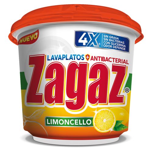 Lavaplatos en pasta Zagaz antibacterial limoncello  - 850 g