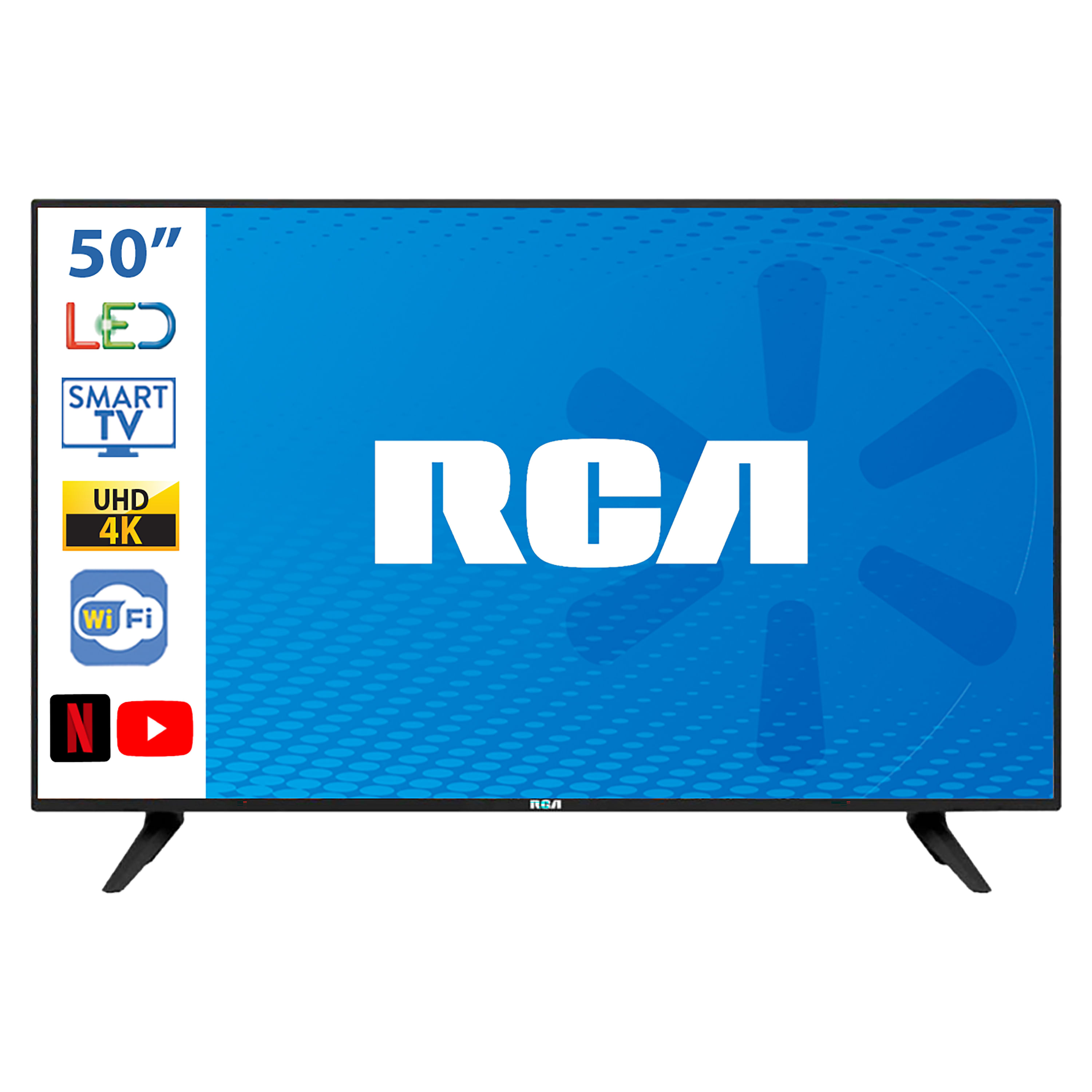 Televisor RCA 50″, Smart TV 3D 4K, RC50J22SSM