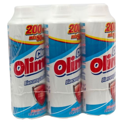 Cloro Olimpo Fuerza Nat 6Pack 1500 Ml
