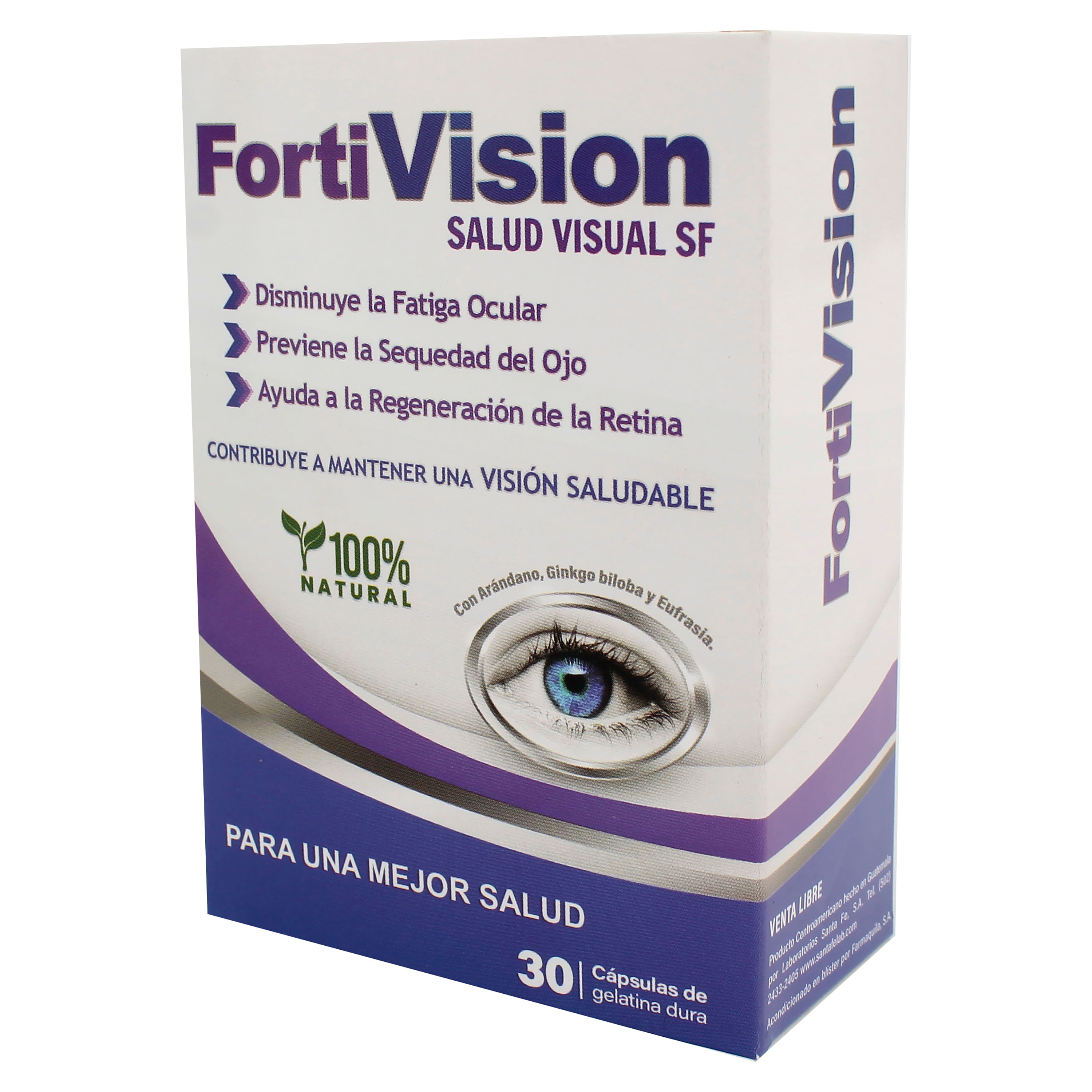 Comprar Gotas Para Ojos Santa Fe Natura Forti Vision 30 Ballena Azul |  Walmart Guatemala