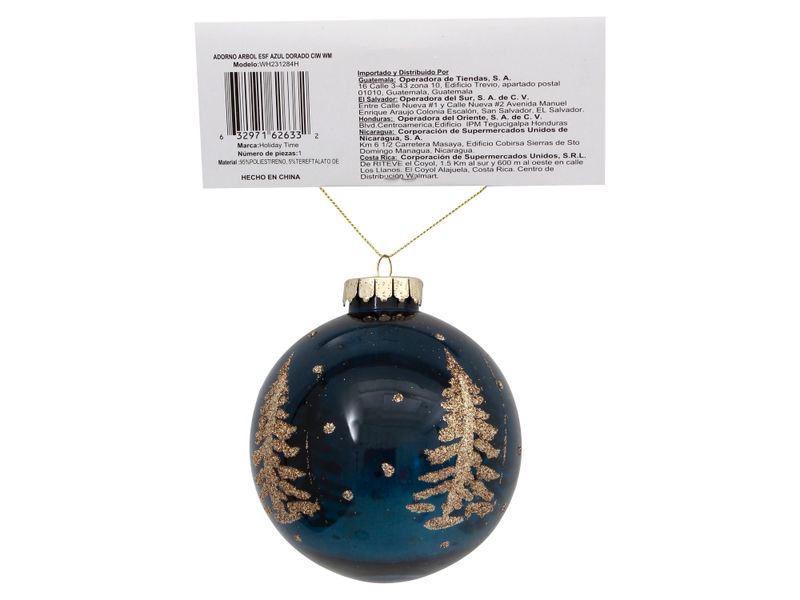 Adorno-Holiday-Time-Para-rbol-Esfera-Azul-Dorado-2-53170