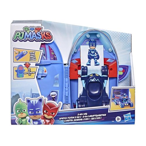 Máscara Pj Masks Cuartel General 2 En 1