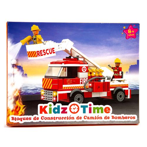 Blocks Bomberos Kidz Time 227 Piezas