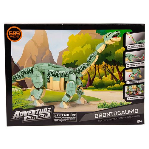 Set De Construcción Adventure Force Brontosaurus