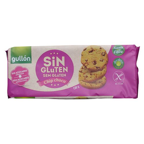 Galleta Gullon chispas de chocolate sin gluten - 130 g