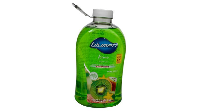 Jabón Líquido Blumen Kiwi Starfruit para Manos, 221 ml.