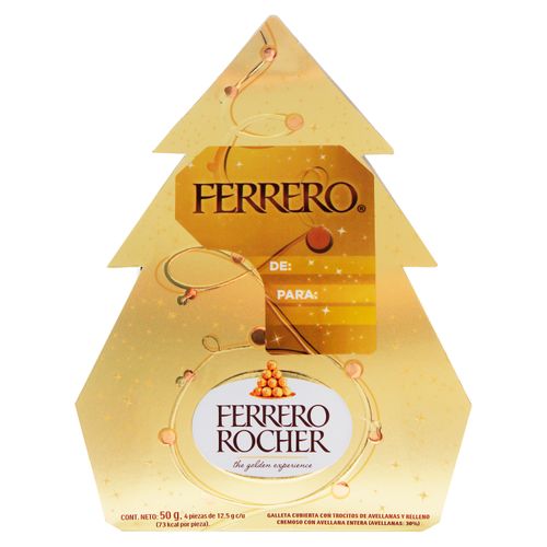 Chocolate Ferrero Rocher Pino T4 - 50gr
