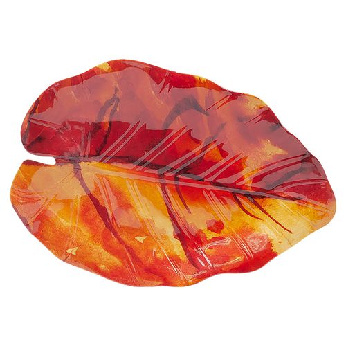 Plato Melamina Way To Celebrate Forma De Hoja , Modelo G1214165