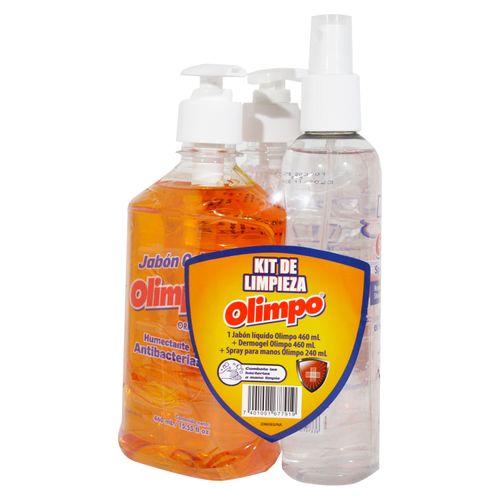 Pack Olimpo Limpieza Jabón Gel Y Spray