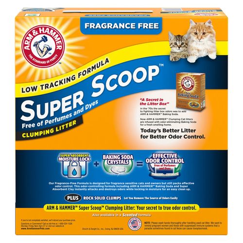 Arena Arm & Hammer Gato Sinfragancia 6536gr