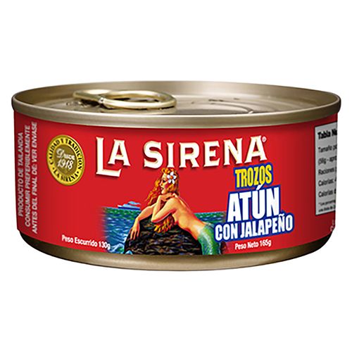 Atún La Sirena Trozos Con Jalapeno - 165gr