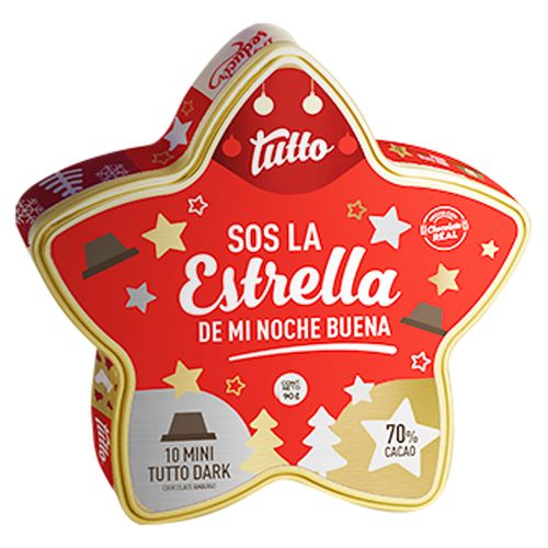 Chocolate Tutto Lata Estrella 90gr