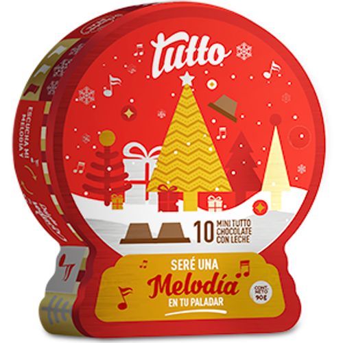 Chocolate Tutto Lata Esfera Musical 90gr
