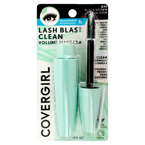 Mascara Covergirl Lash Bclean Waterproof Black Brown