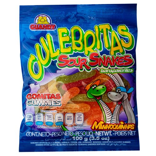 Gomita Guandy Culebrita Azúcarada - 100 g