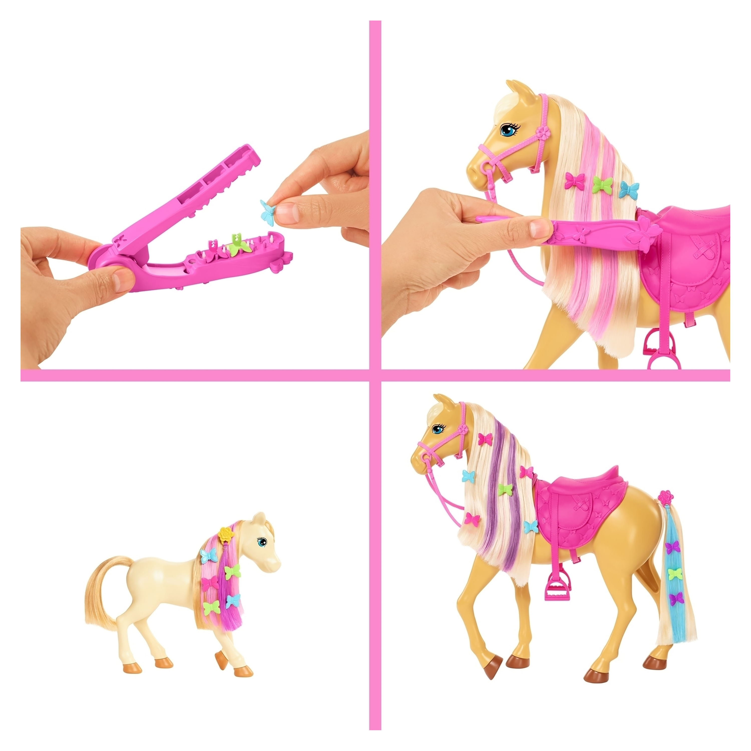 Comprar Barbie Con Caballo Peinados Divertidos | Walmart Guatemala