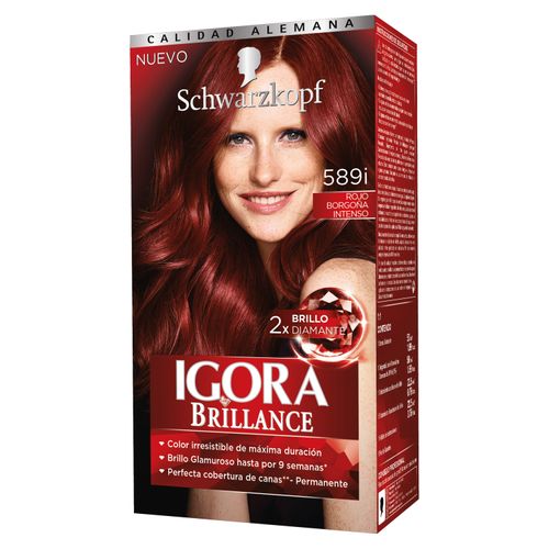 Tinte Igora Bril 589I Rojo Borgo 123.7Ml