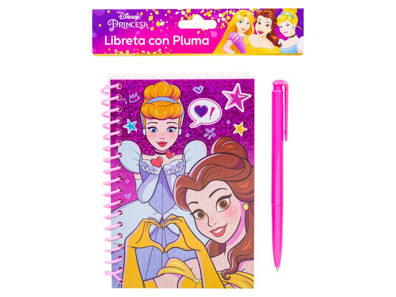Libreta-con-Pluma-Princesas-para-escribir-notas-o-tareas-importantes-1-53690
