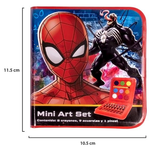 Comprar Set Mini Art Spiderman con acuarelas y crayones para hacer dibujos  divertidos, Walmart Guatemala - Maxi Despensa