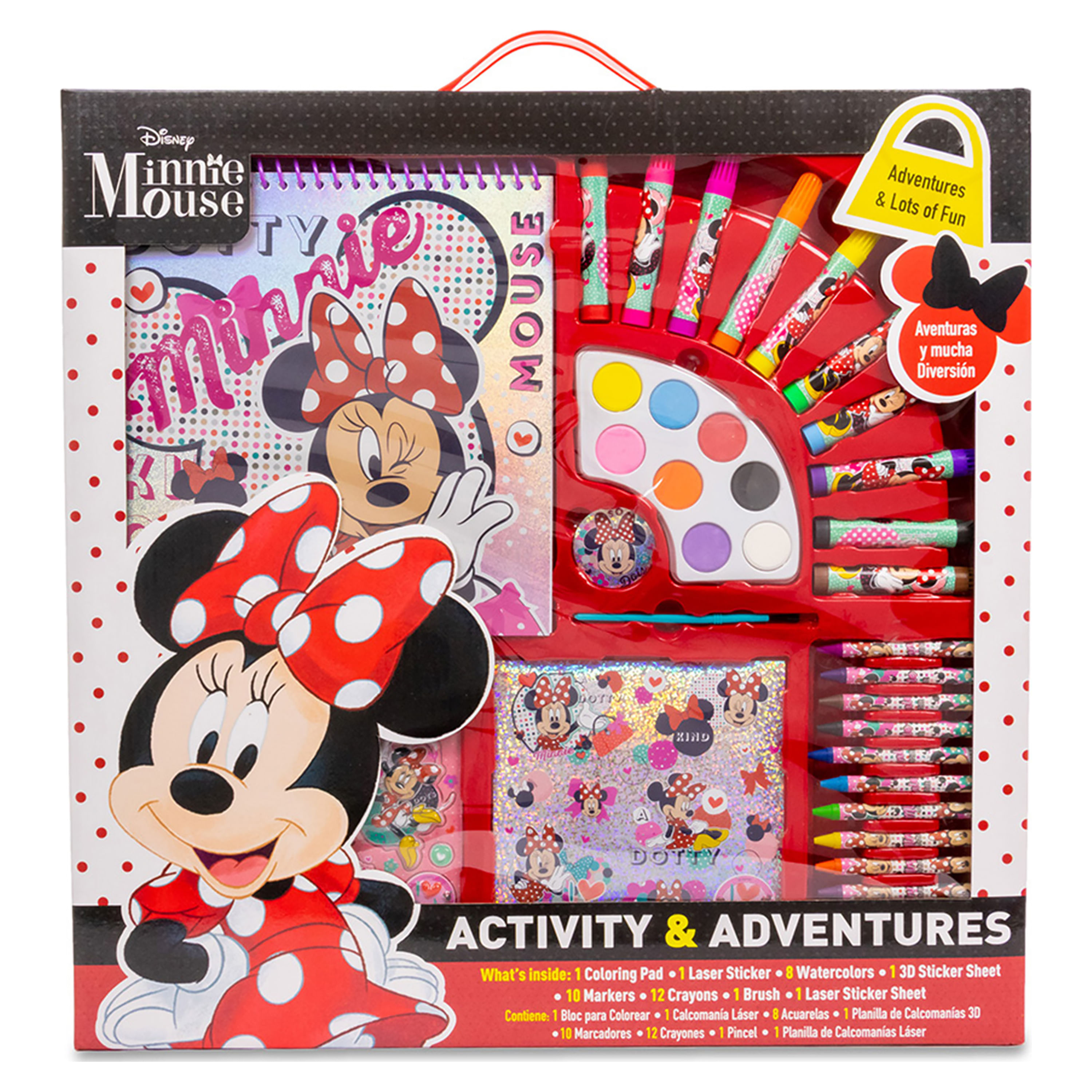 Disney - Set de 50 piezas para colorear multicolor ㅤ, Coloring De Licencia