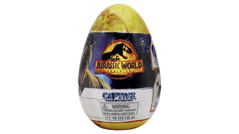 Huevo sorpresa gigante de cheap jurassic world