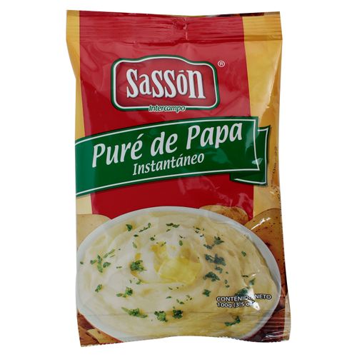 Puré Sassón de papa instantáneo bolsa - 100 g