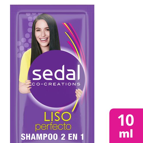 Shampoo 2 En1 Sedal Liso Perfecto - 10ml