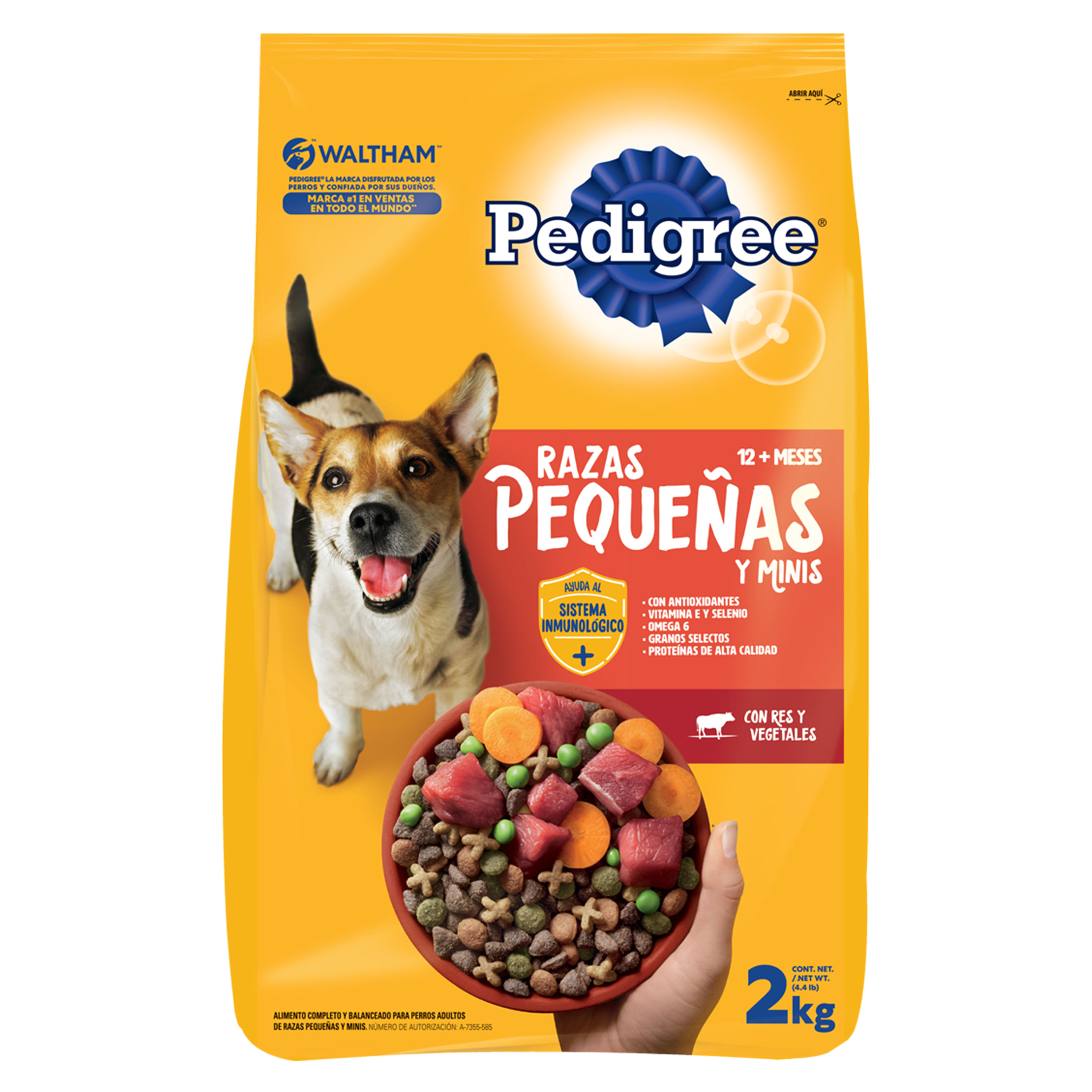 estante grado Bisagra Comprar Alimento Seco Para Perros De Razas Pequeñas Pedigree Res y  Vegetales - 2Kg | Walmart Guatemala