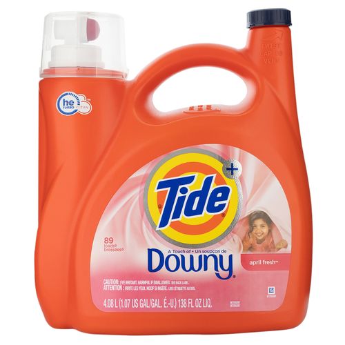 Detergente Tide Liquido He Downy - 4080ml