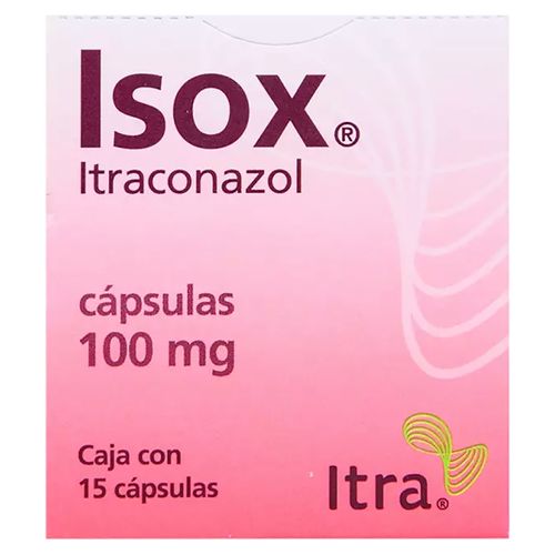 Isox 15D 100Mg 15 Capsulas