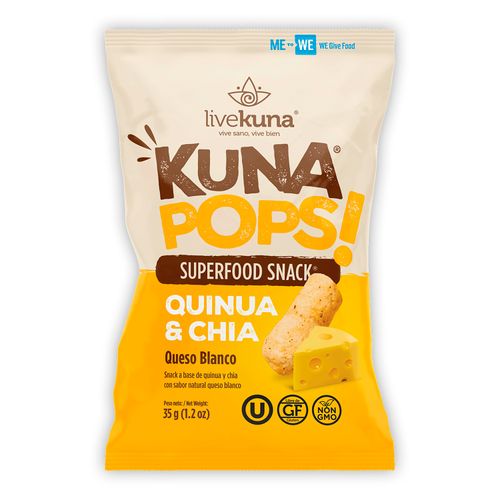 Kunapops Queso Blanco 35 Gr