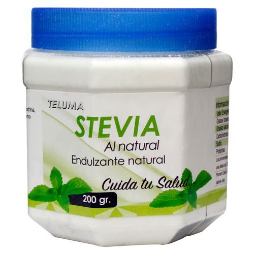 Endulzante Natural Teluma Stevia Tarro - 200g