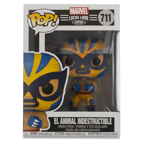 Juguete Funko Pop Marvel Luchadores Wolverine Animal
