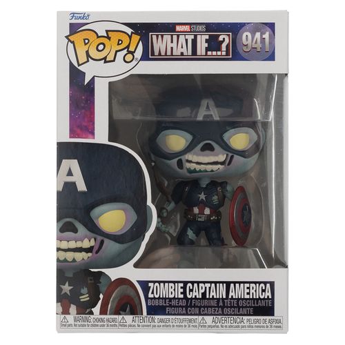 Juguete Funko Pop Marvel What If Zombie Captain Ame