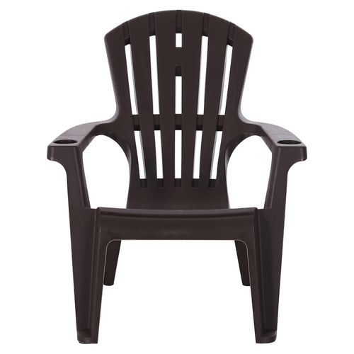 Silla Playera Mainstays Adulto Plastica  , Color Cafe