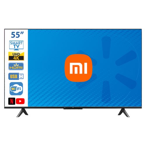 Pantalla Smart TV 4K Xiaomi UHD Led De 55 Pulgadas, Modelo: L55M6 MTK