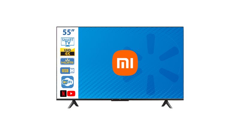 Televisor UHD 4k Smart TV 55» Marca Xiaomi L55M6-6ARG