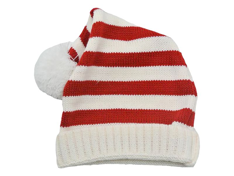 Gorro-navide-o-Holiday-Time-rayas-con-pompon-37-cm-Modelo-DG2218-072-1-52961